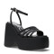 Sandalias de Mujer Miss Carol SEOUL con plataforma Negro