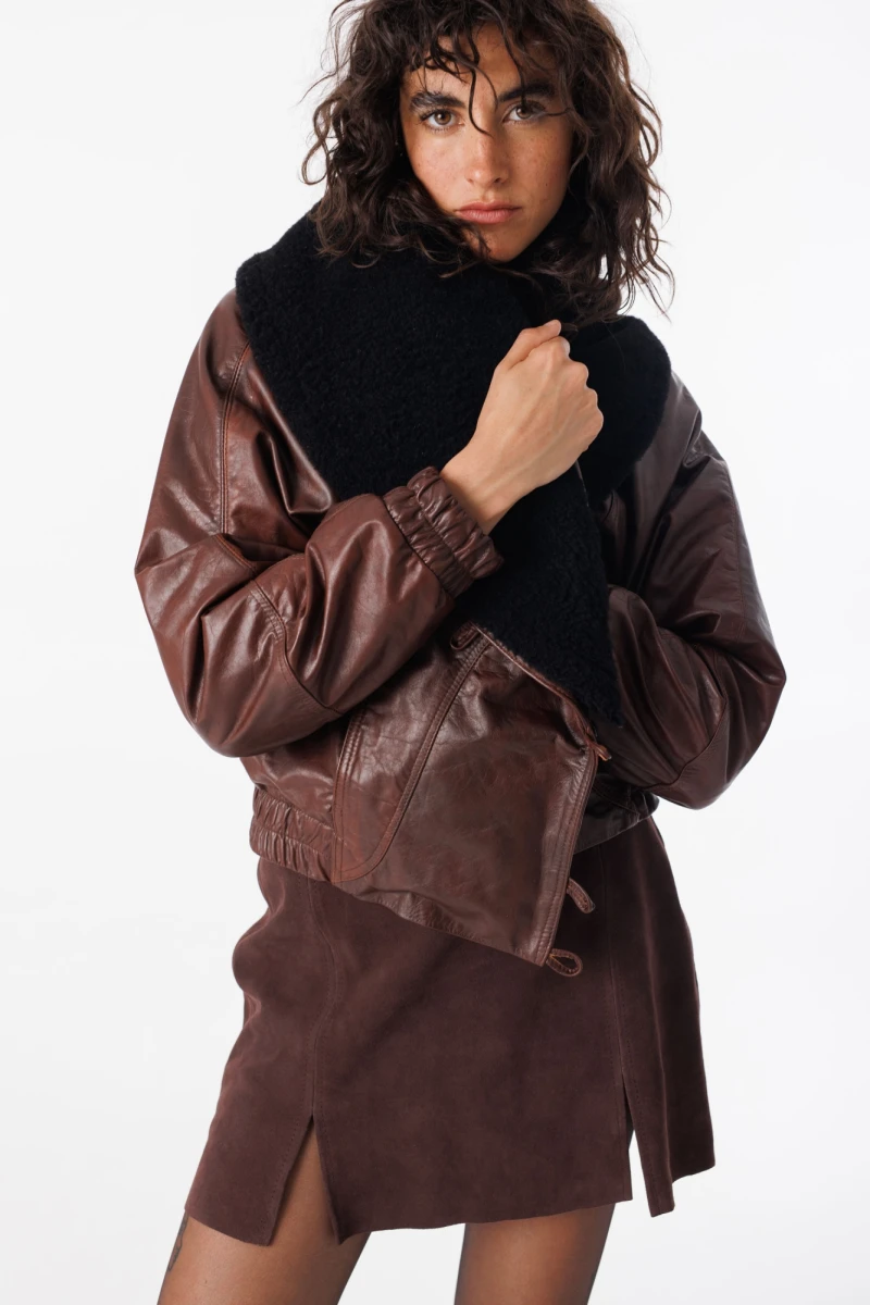 Campera Leather Relámpago