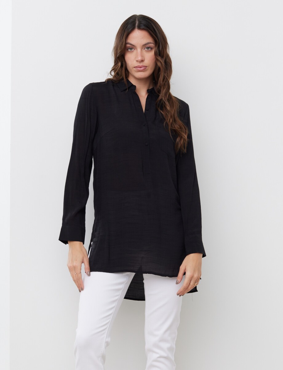 Blusa Oversized - Negro 