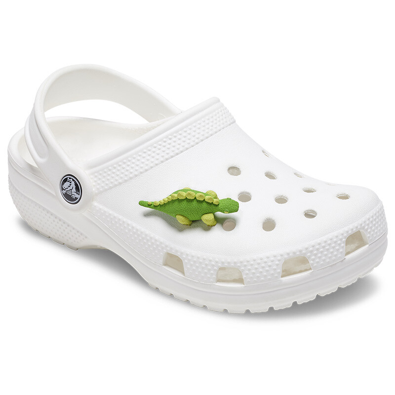 Jibbitz™ Charm Dinosaurio Verde Escamas Multicolor