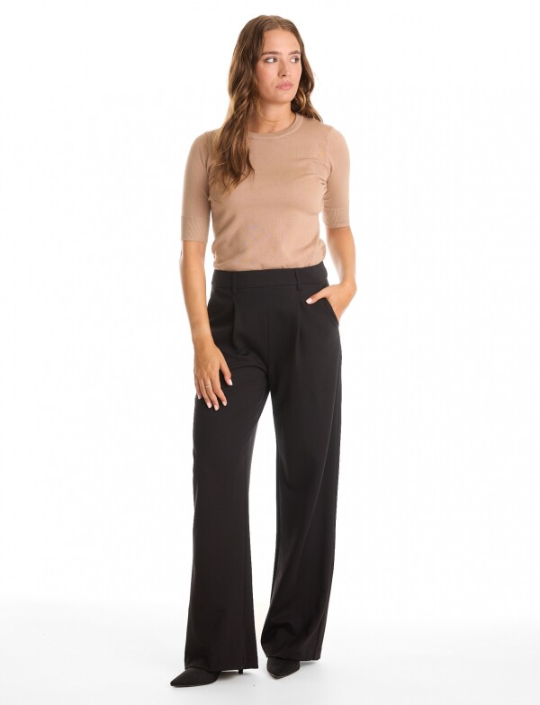 Pantalon Palazzo NEGRO
