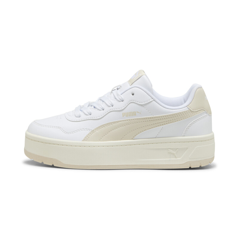 Championes Puma Court Lally Skye de Mujer - 400368 08 Blanco-arena