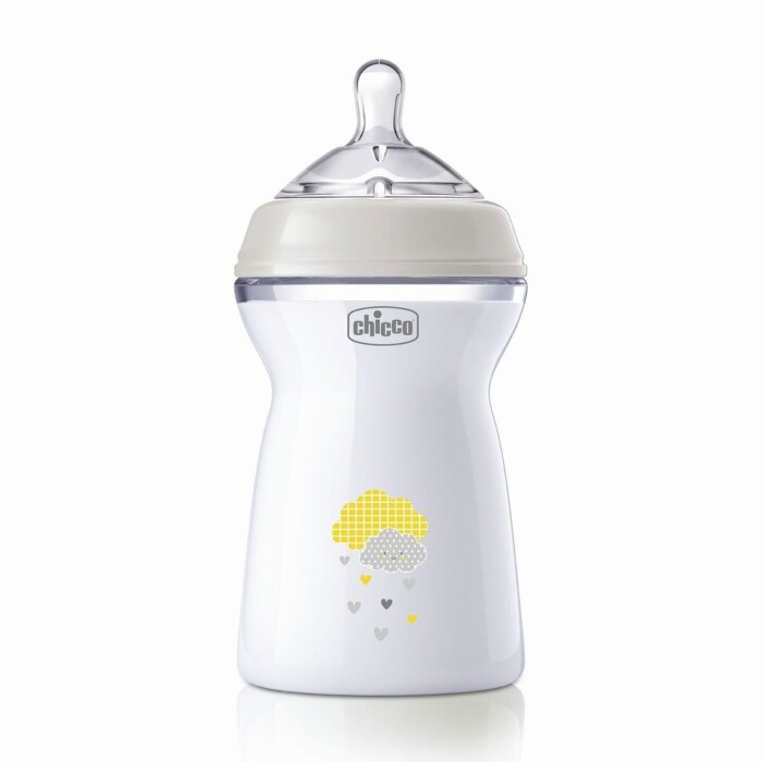 CHICCO BIBERON NAT.FEELING 6M+ 330ML única