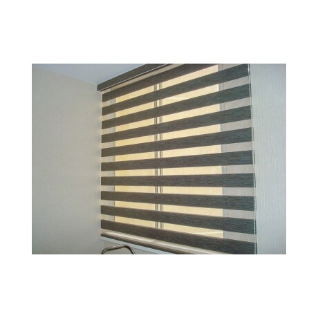 Cortina Roller Zebra Simple Lumax 1.6 X 2.1m Gran Calidad Beige
