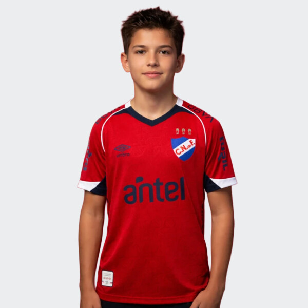 Camiseta Umbro Nacional Away 1 2026 Junior Rojo