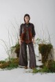 PANTALON WIDE XL COURO Chocolate