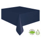Mantel Biodegradable Rectangular Azul Marino
