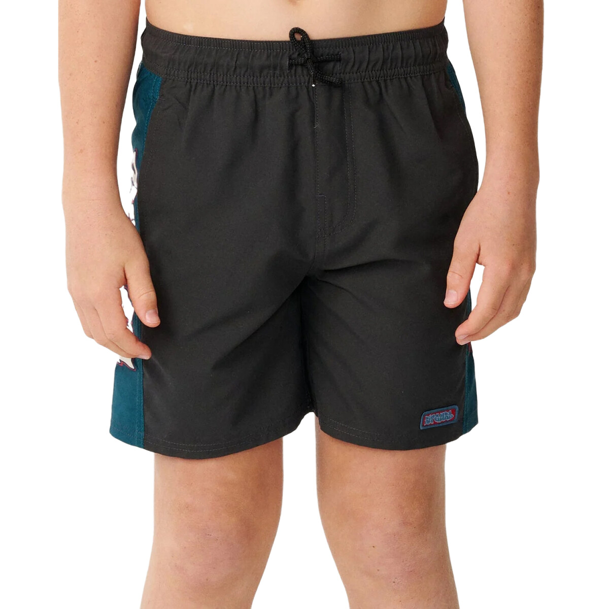 Short Rip Curl de niño Surf Shack Panel - Negro 