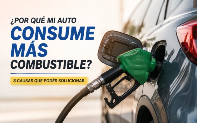 ¿Por qué mi auto consume más combustible? 8 causas que podés solucionar