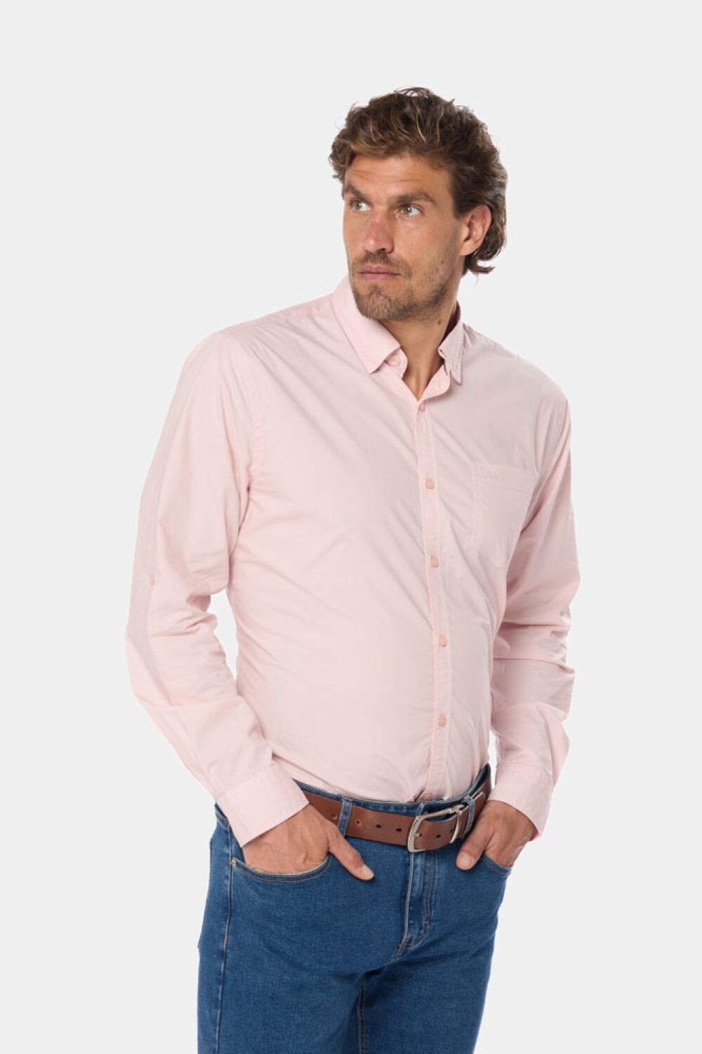 CAMISA LISA Rosa