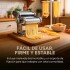 Maquina Para Hacer Tallarines Pastas Ravioles Y Estirar Masa Variante Color Plateado