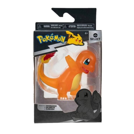 Figura Pokémon Translucent - Charmander Figura Pokémon Translucent - Charmander