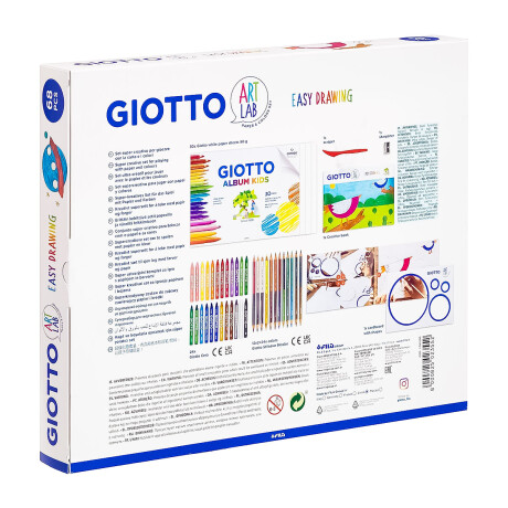 Set Giotto Marcadores + Témperas 68pcs Con Libro Set Giotto Marcadores + Témperas 68pcs Con Libro