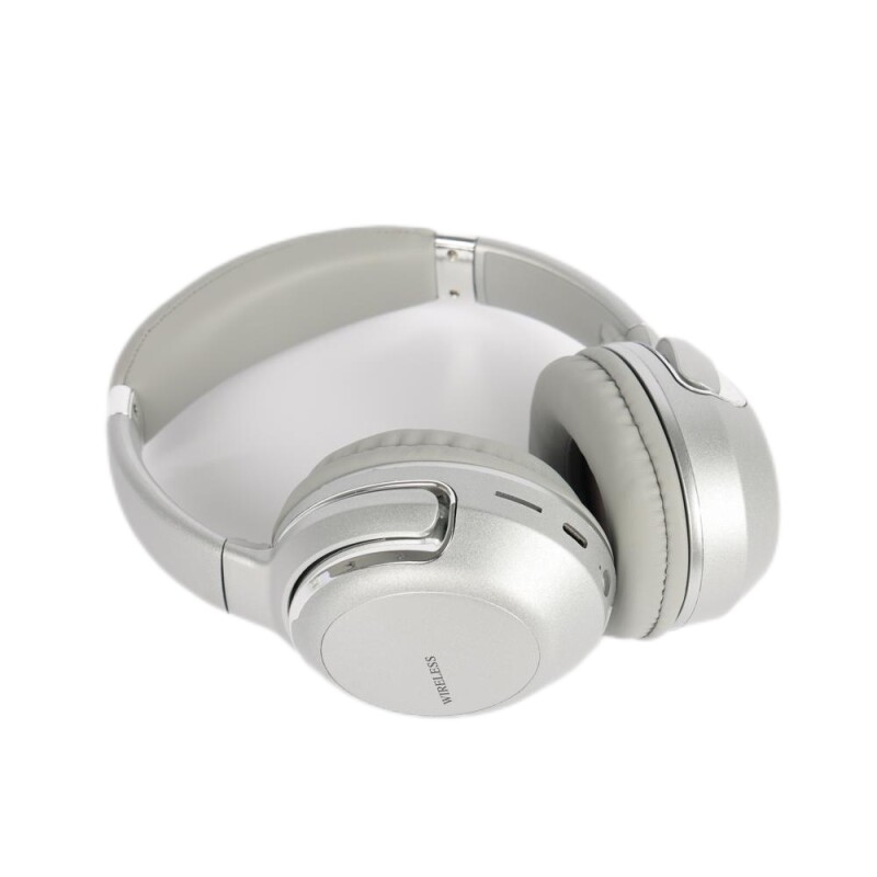 Auriculares bluetooth BT820 con vincha ajustable blanco Auriculares bluetooth BT820 con vincha ajustable blanco