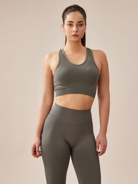 TOP XIMINA GRIS OSCURO