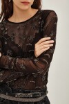 Camisa Mesh Millie Negro