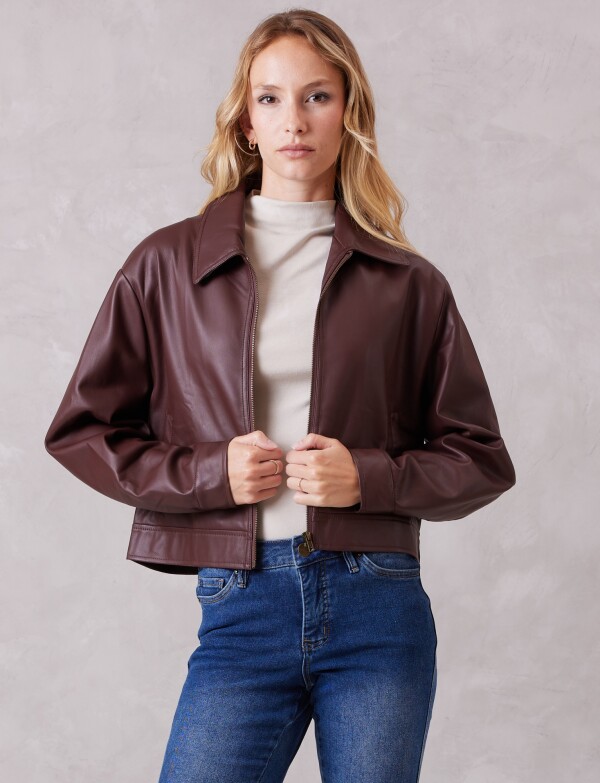 Camperita Eco Cuero BORDEAUX