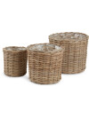 Maceta SANSEBIE Ø40/33/25 kubu nat Maceta SANSEBIE Ø40/33/25 kubu nat