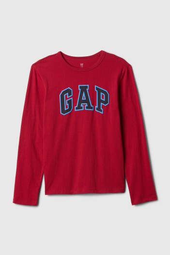 Remera Logo Gap Manga Larga Niño Sled