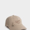 Caps Gorra Denim Bordada - Blanco Crudo