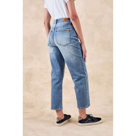 Jean Crop Recto Denim