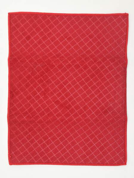 SECA PLATOS TEXTIL ROJO