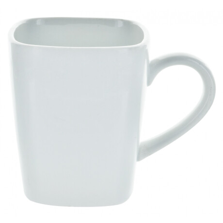 Taza de ceramica blanca Taza de ceramica blanca