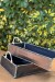 Rectangular Table Basket Trenzado Grande Negro