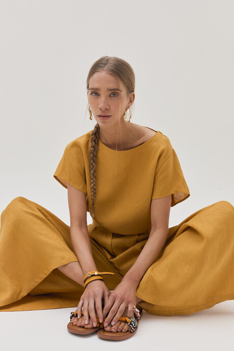 Pantalón Oasis Mostaza