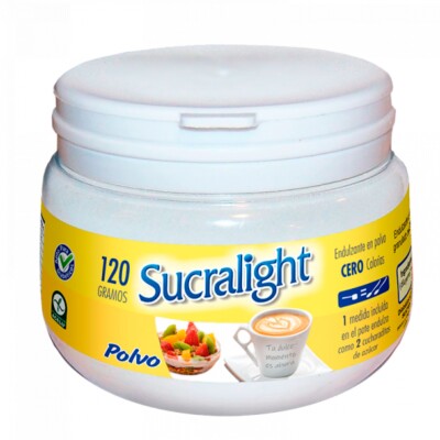 Sucralight polvo pote 120g Sucralight Polvo Pote 120g