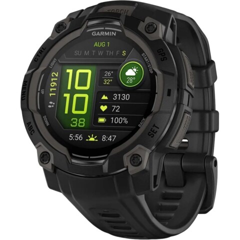 Reloj Smartwatch Garmin Instinct 3 Amoled 45 mm Black Reloj Smartwatch Garmin Instinct 3 Amoled 45 mm Black