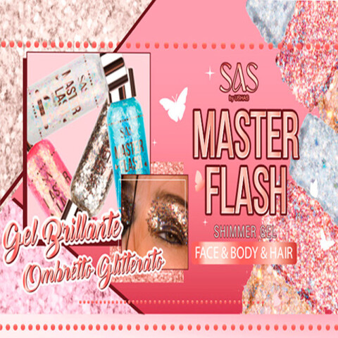 SAS Glitter en gel para el cuerpo, rostro y cabello (M2754) Sas Glitter En Gel Para El Cuerpo, Rostro Y Cabello (m2754)