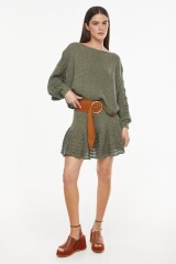 Sweater Agora Verde Claro/Oscuro
