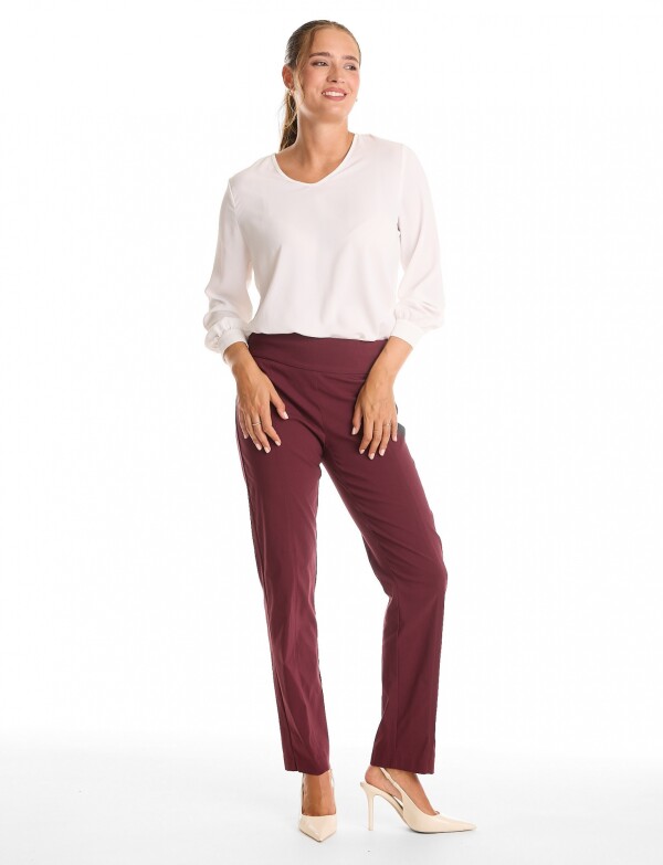 Pantalon Modelador BORDEAUX