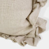 COJIN CUAD BEIGE 40X40CM Unica