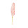 Lapicera Pluma Top Model Rosa Corazones