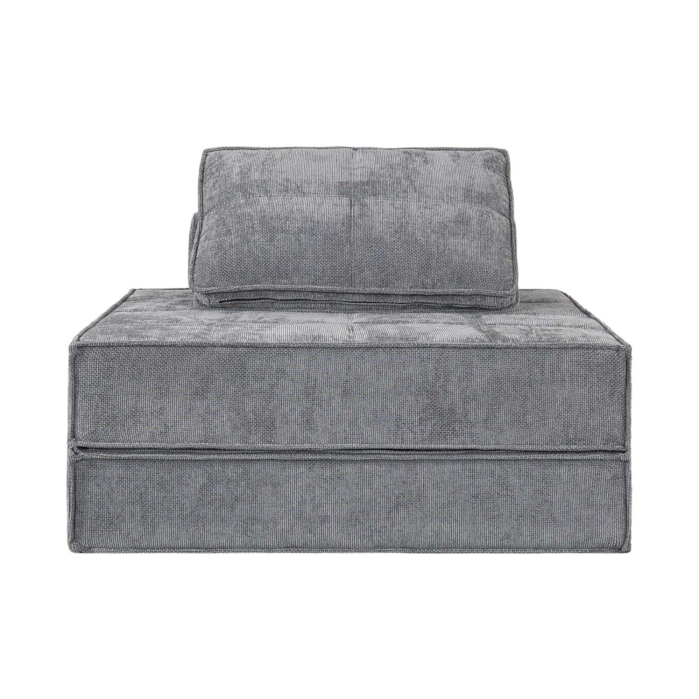SOFÁ CAMA 1 CUERPO ESPUMA GRIS BRUMA