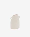 Jarrón Neti de papel maché blanco 27 cm Jarrón Neti de papel maché blanco 27 cm