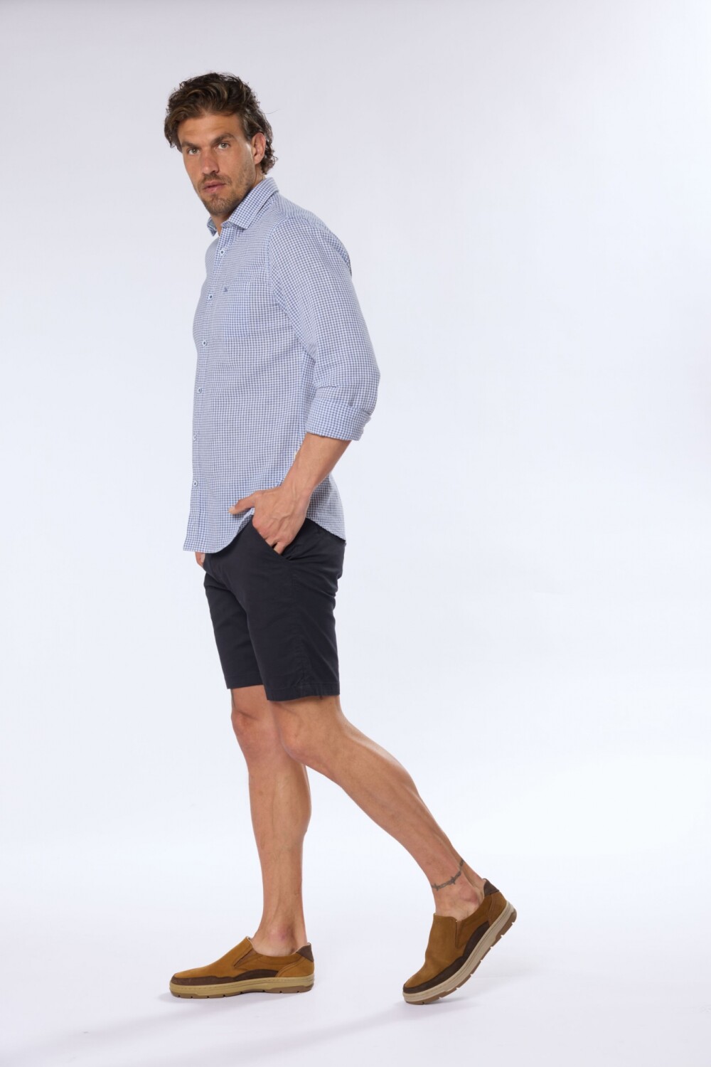 BERMUDA CLASICA Azul