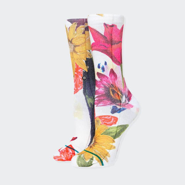 Medias Stance Licud Crew Blanco