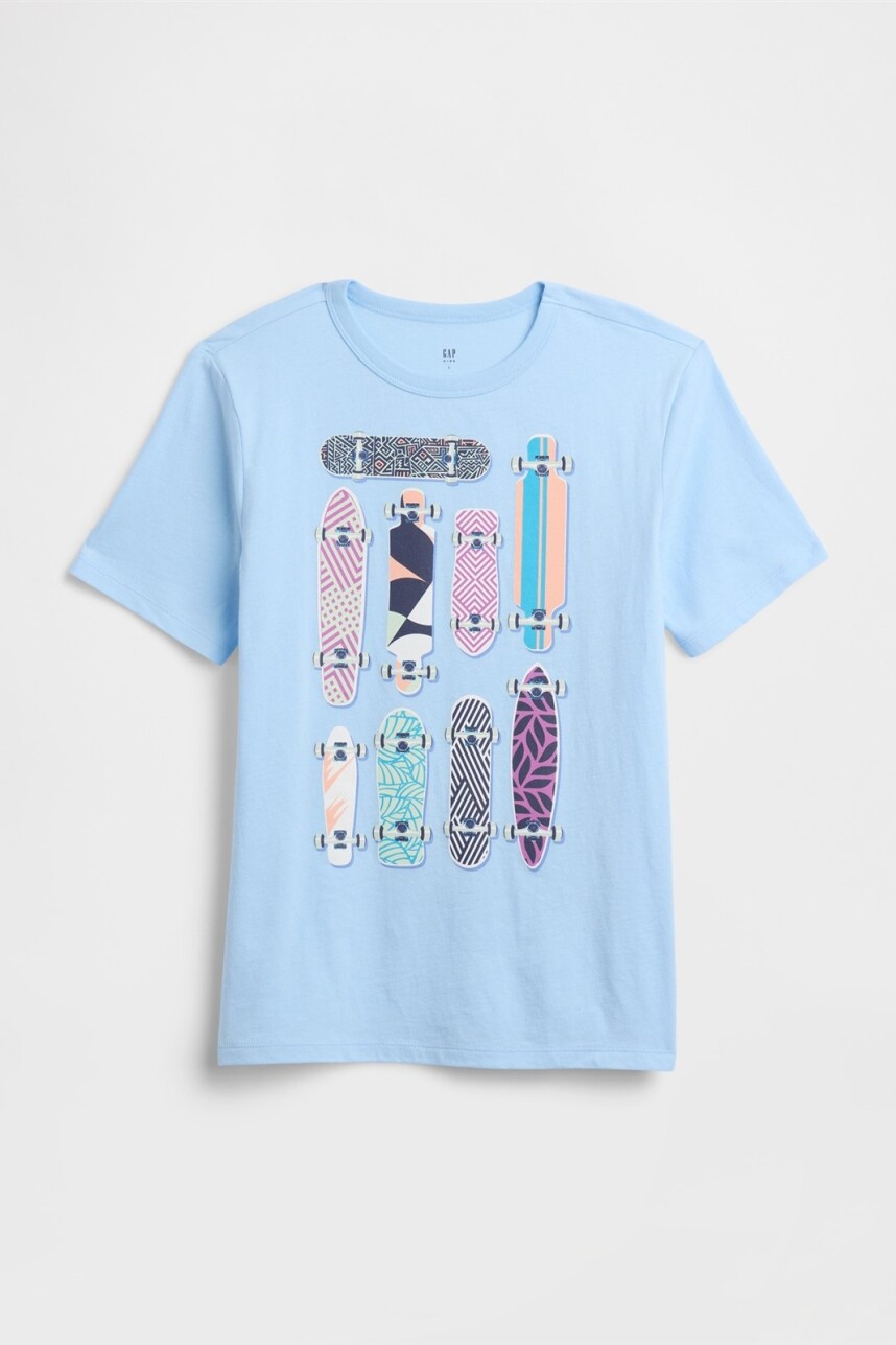 Remera Gráfico Bebé Skateboard 1