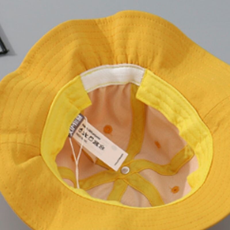 Bucket Hat Patrón Limones Para Niños (52 Cm) Unica