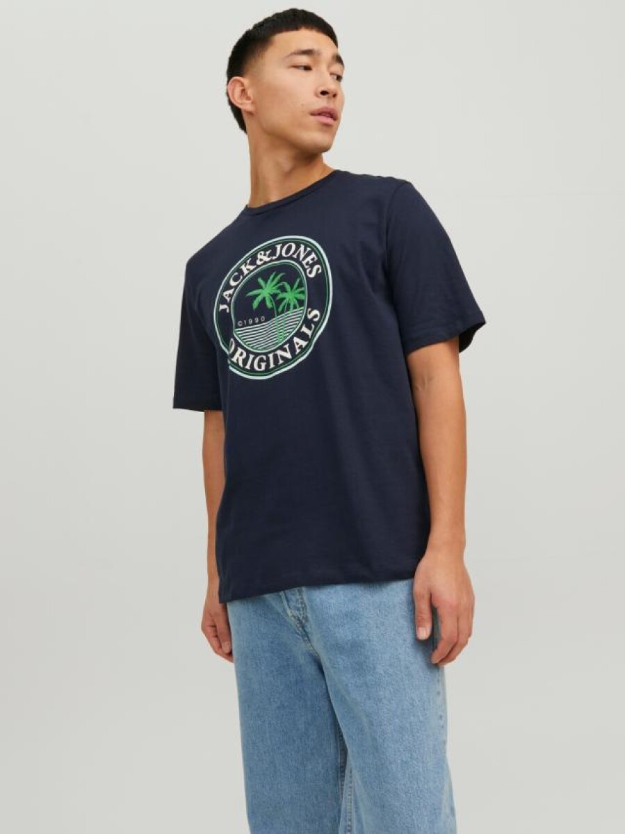 Camiseta Codyy Estampado Summer Vibes - Navy Blazer 