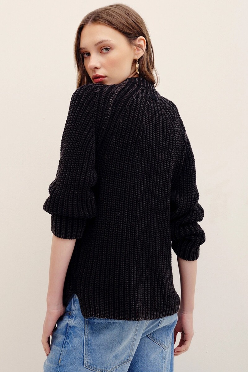 CARDIGAN AGNES LONG Gris Oscuro