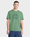 Polera Square Logo Graphic SS Tee Hombre A6z