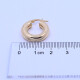 Aros oro 18k bombé. Aros oro 18k bombé.