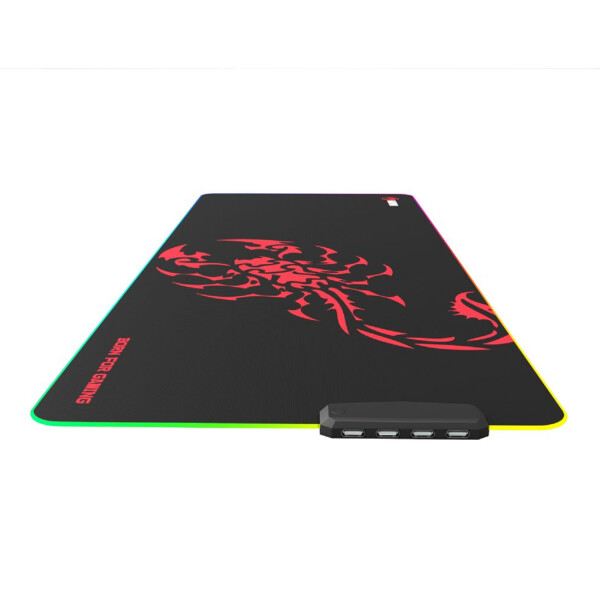 Mousepad Gamer Mmarvo Mg011 Scorp Xl Luz Rgb MOUSE PAD MARVO MG011 SCORP XL