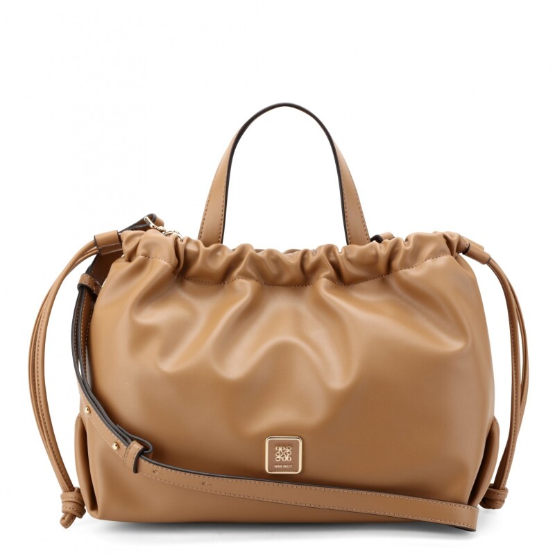 Satchel Handbag Sudney Dark Camel