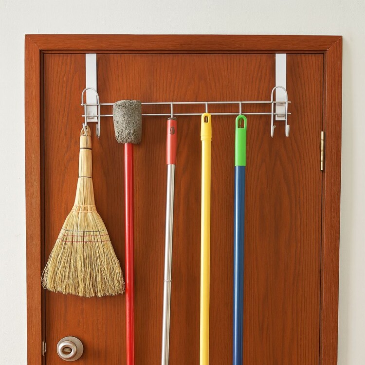 SOPORTE DE PARED PARA ESCOBAS SOPORTE DE PARED PARA ESCOBAS