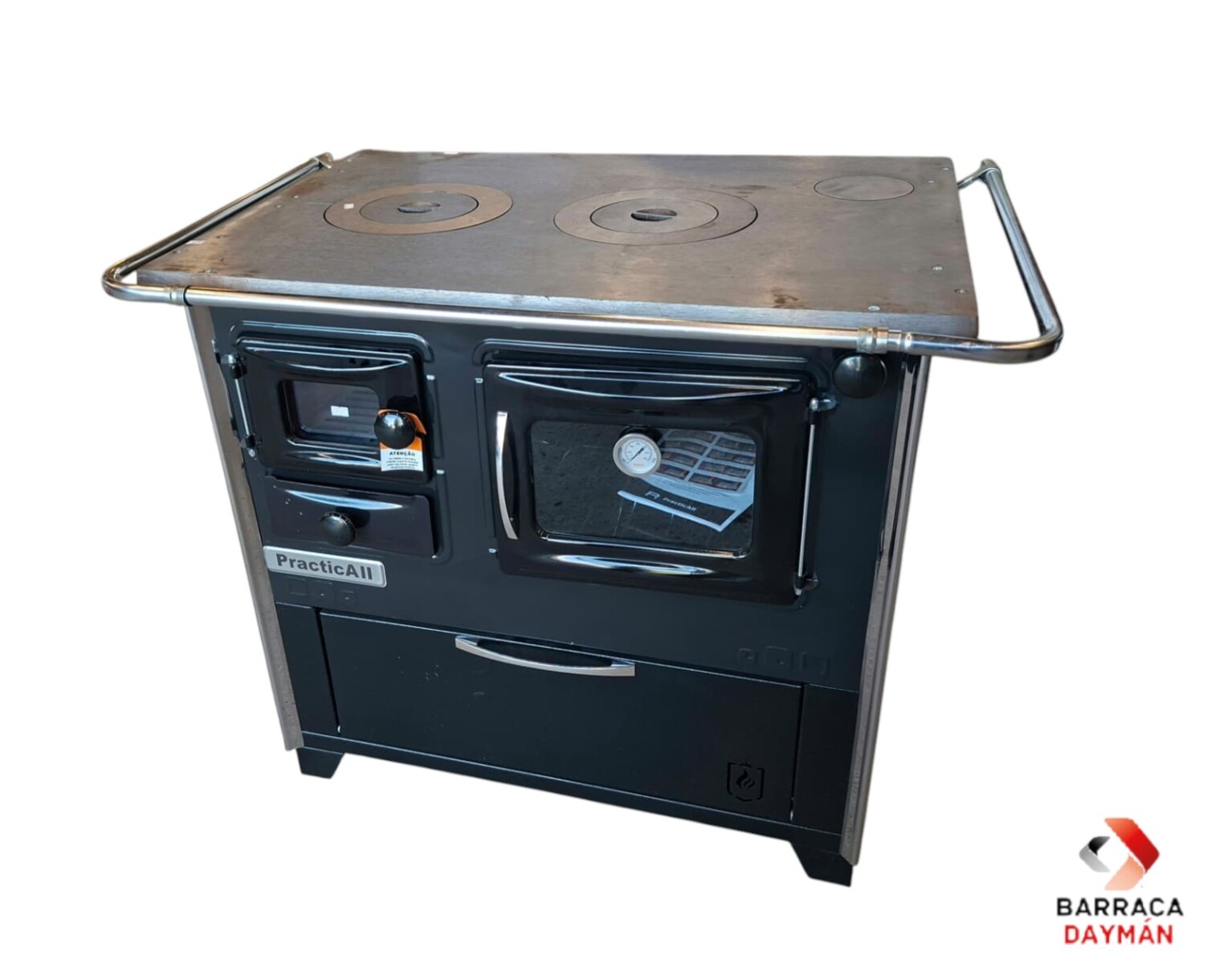 Cocina a leña Prime Box 40L PracticAll 